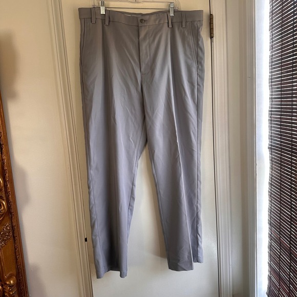 Callaway Mens Golf Pants Size 40x32 Gray Lightweight Comfort Stretch - Picture 1 of 11